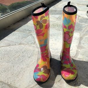 Kamik Floral Rain Boot